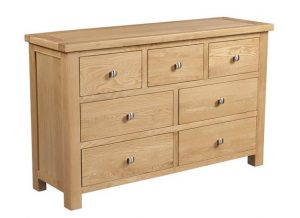 westmorland oak chest 3 over 4