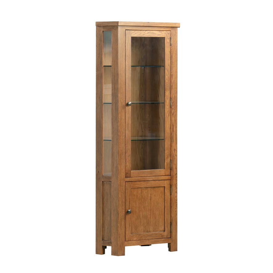 Oak display deals unit