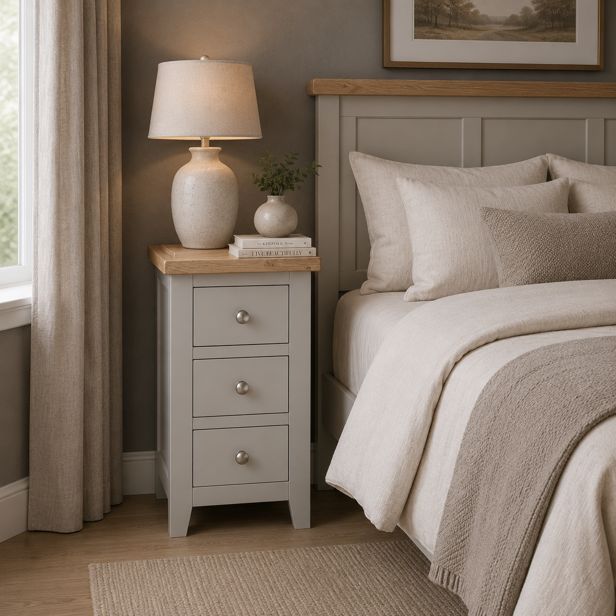 Rydal compact bedside
