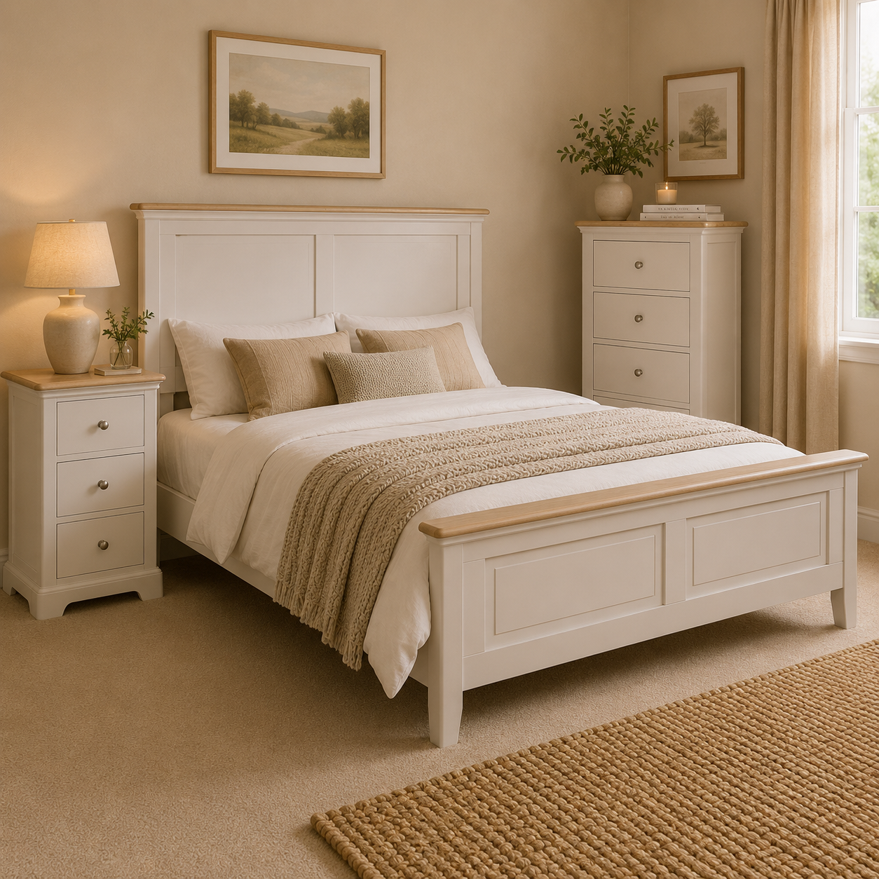 Tindale Painted Bed