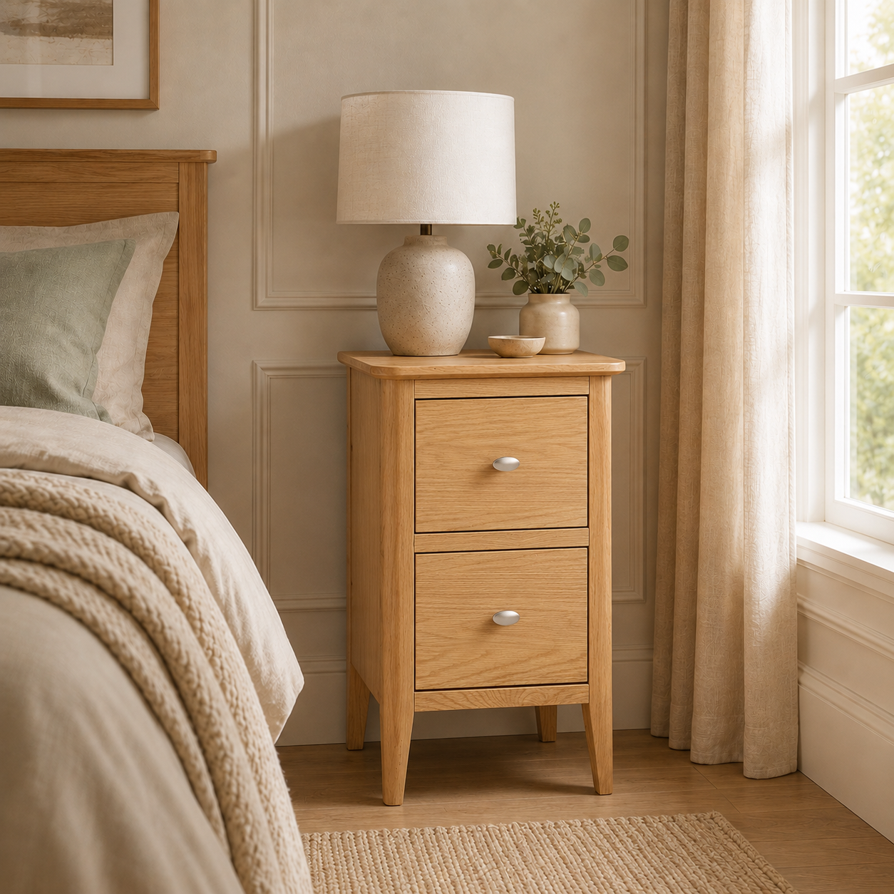 Esdkale compact bedside
