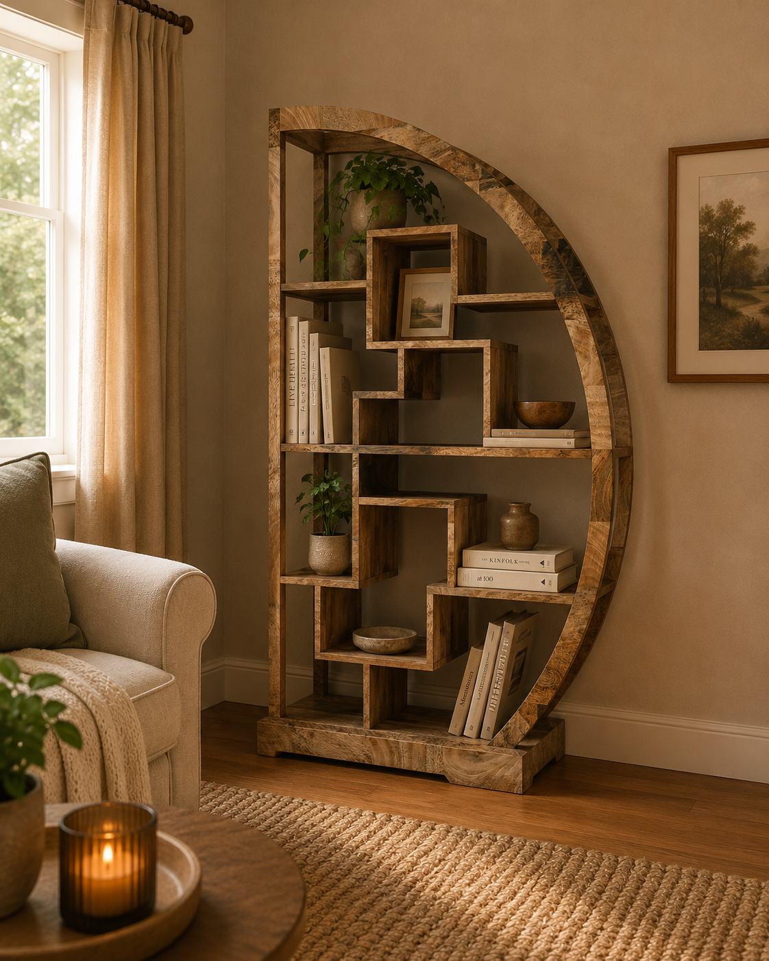 Foxfield Arch Bookcase