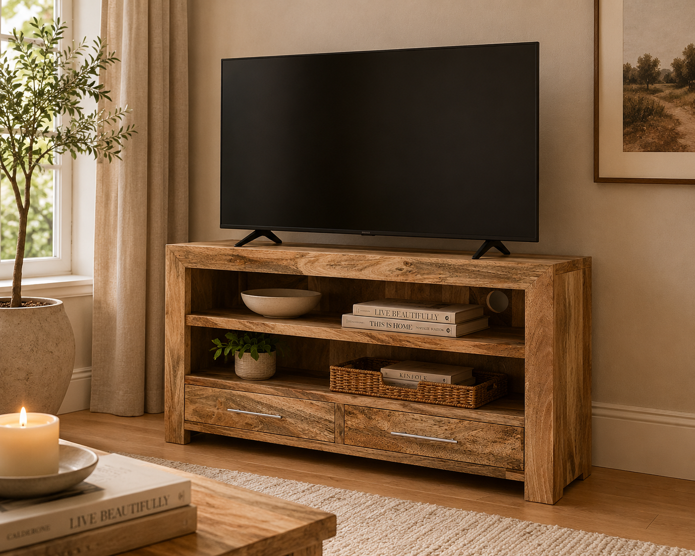 Foxfield Corner Tv Unit