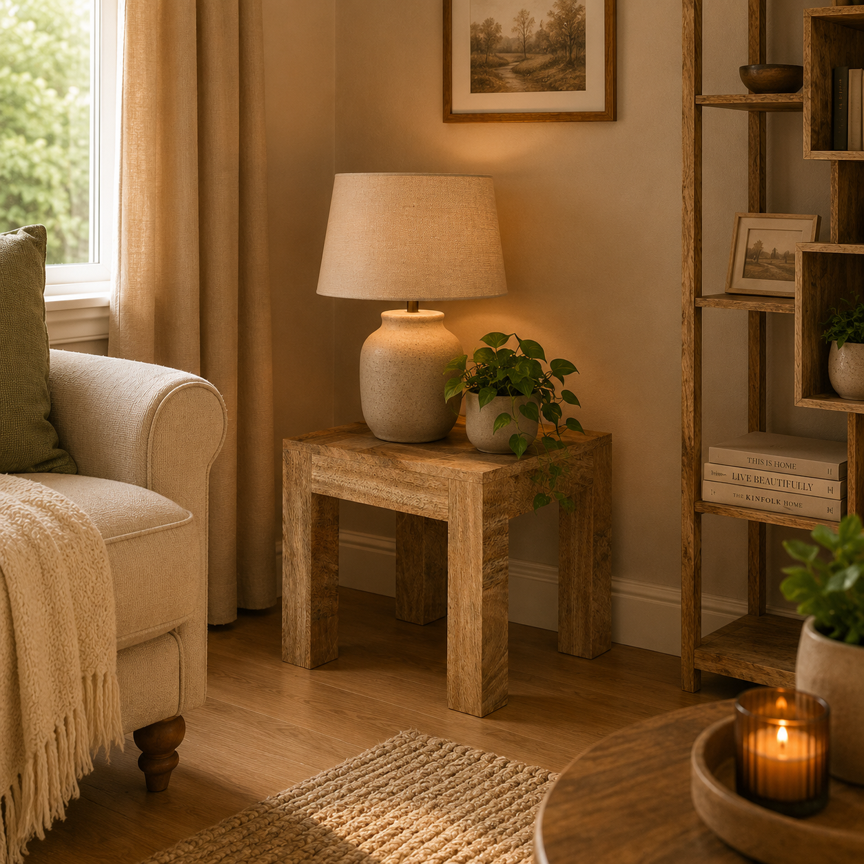 Foxfield Lamp Table
