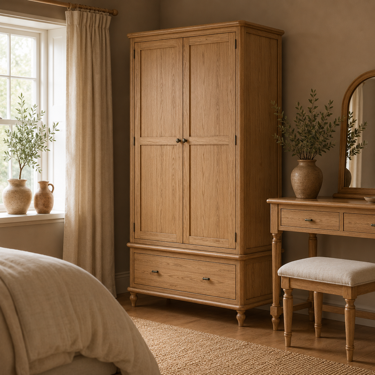 Lowther Double Wardrobe