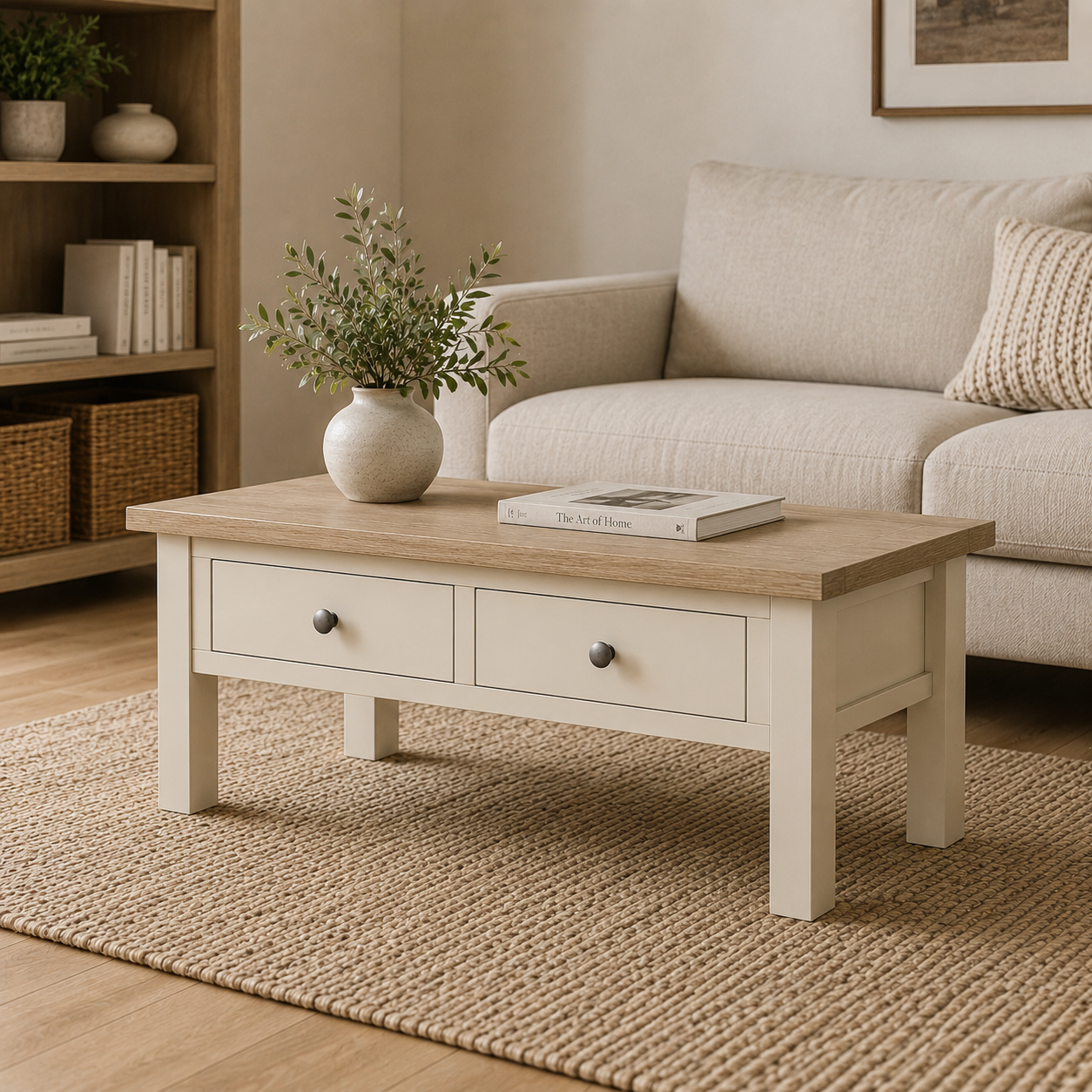 Derwent Painted Coffee Table