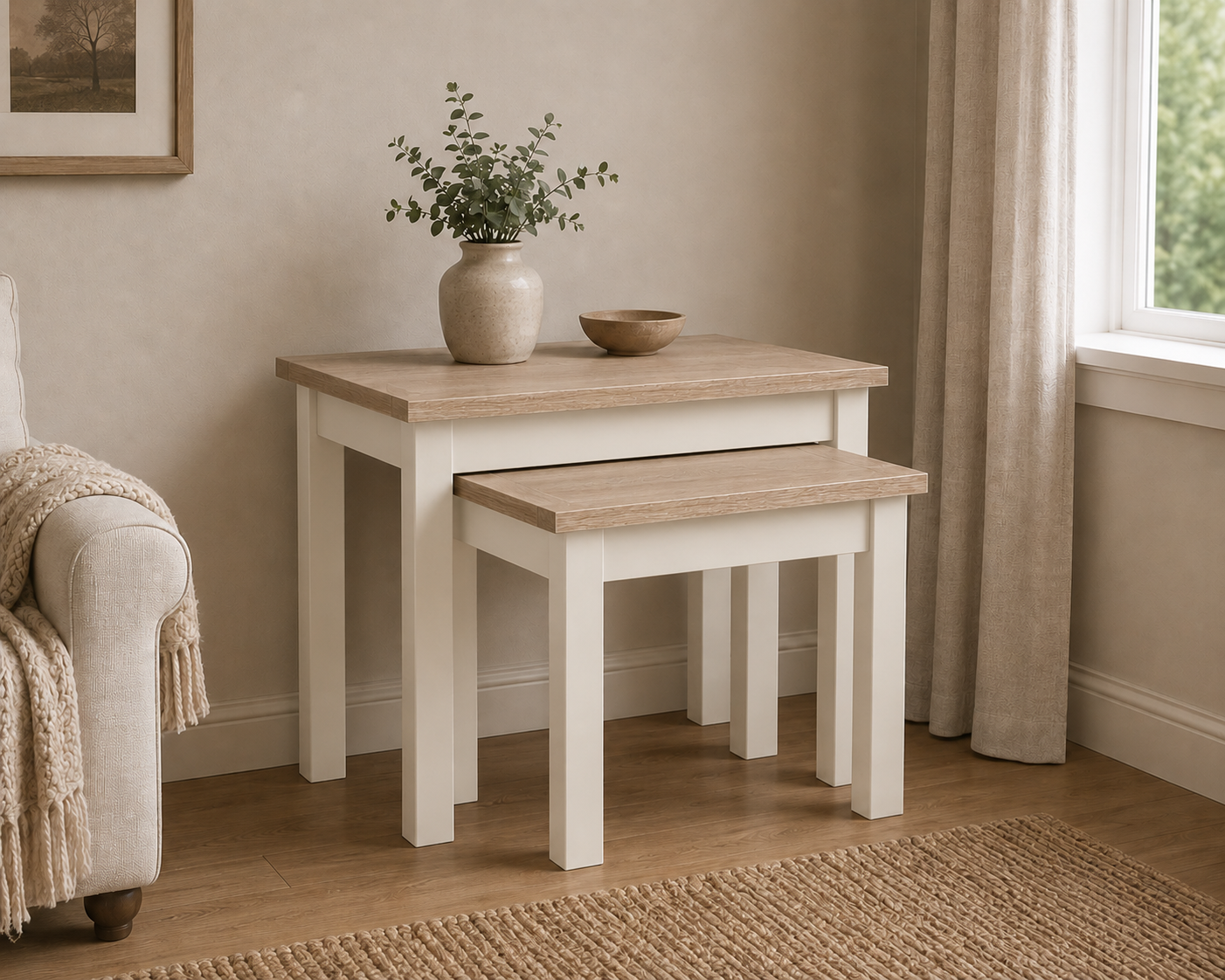 Derwent Painted Nest of Tables