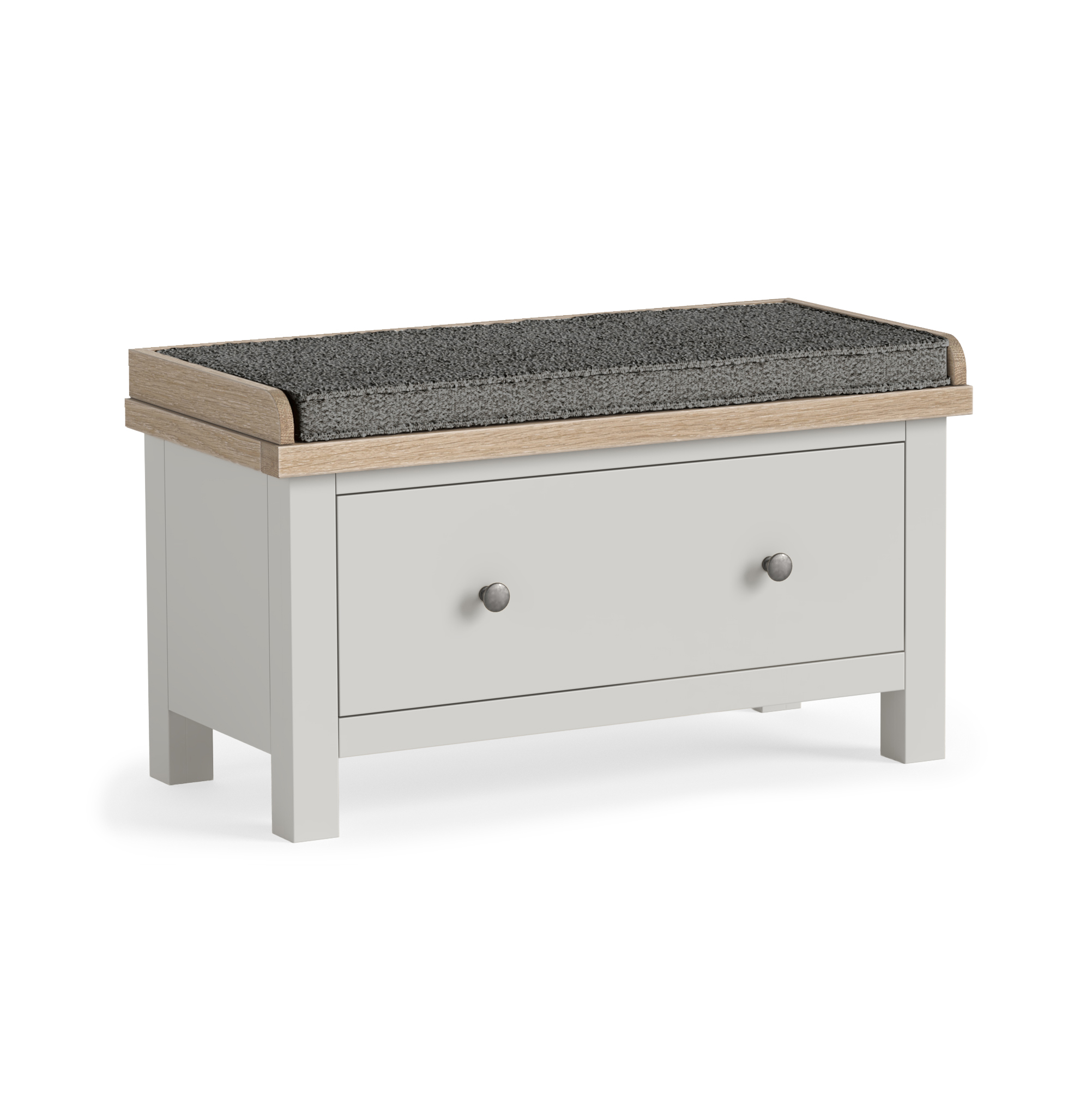 Derwent Sea Mist Grey Hallway Bench