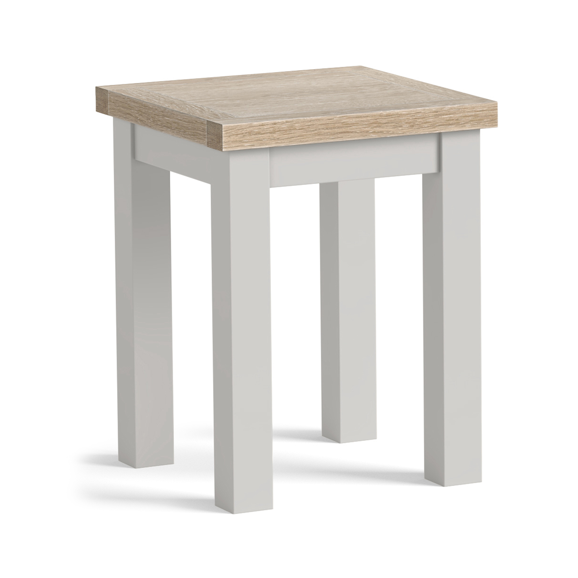 Derwent Sea Mist Grey Lamp Table