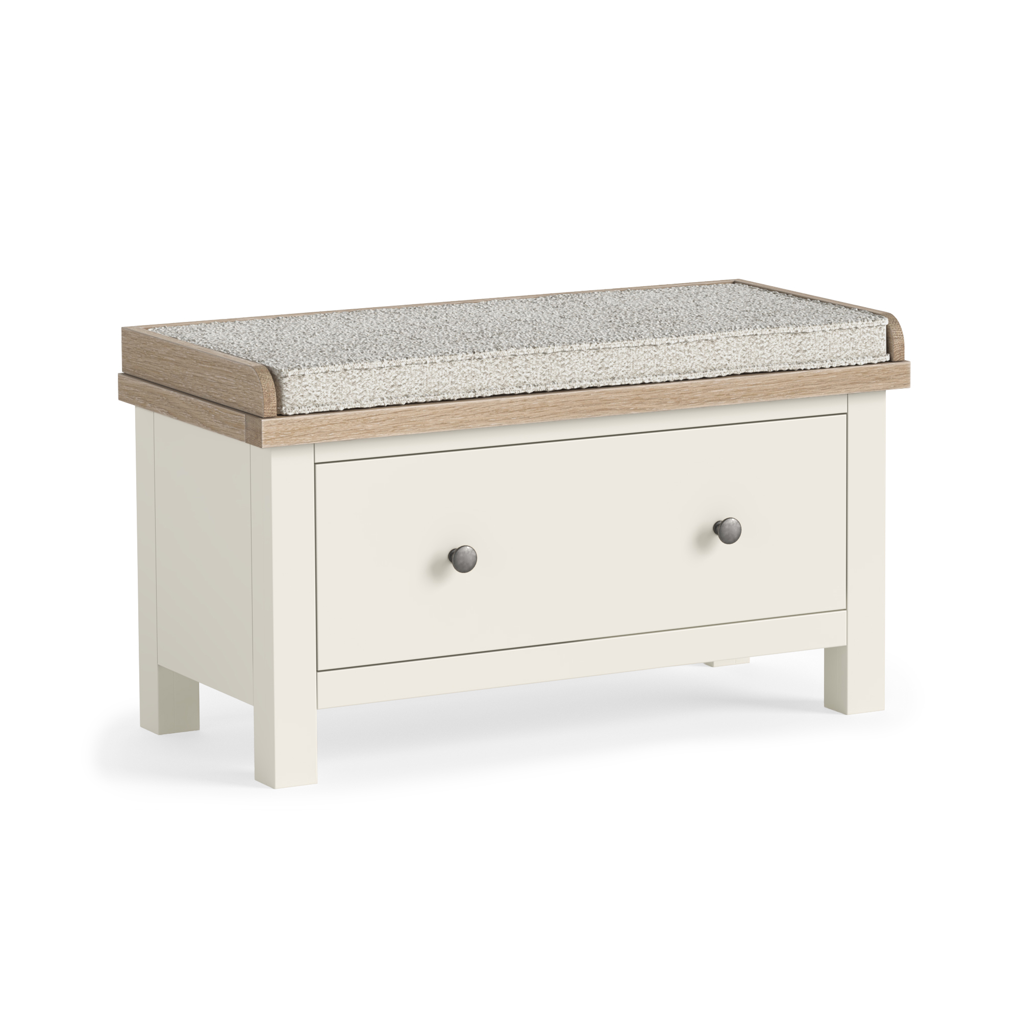 Derwent Stone White Hallway Bench