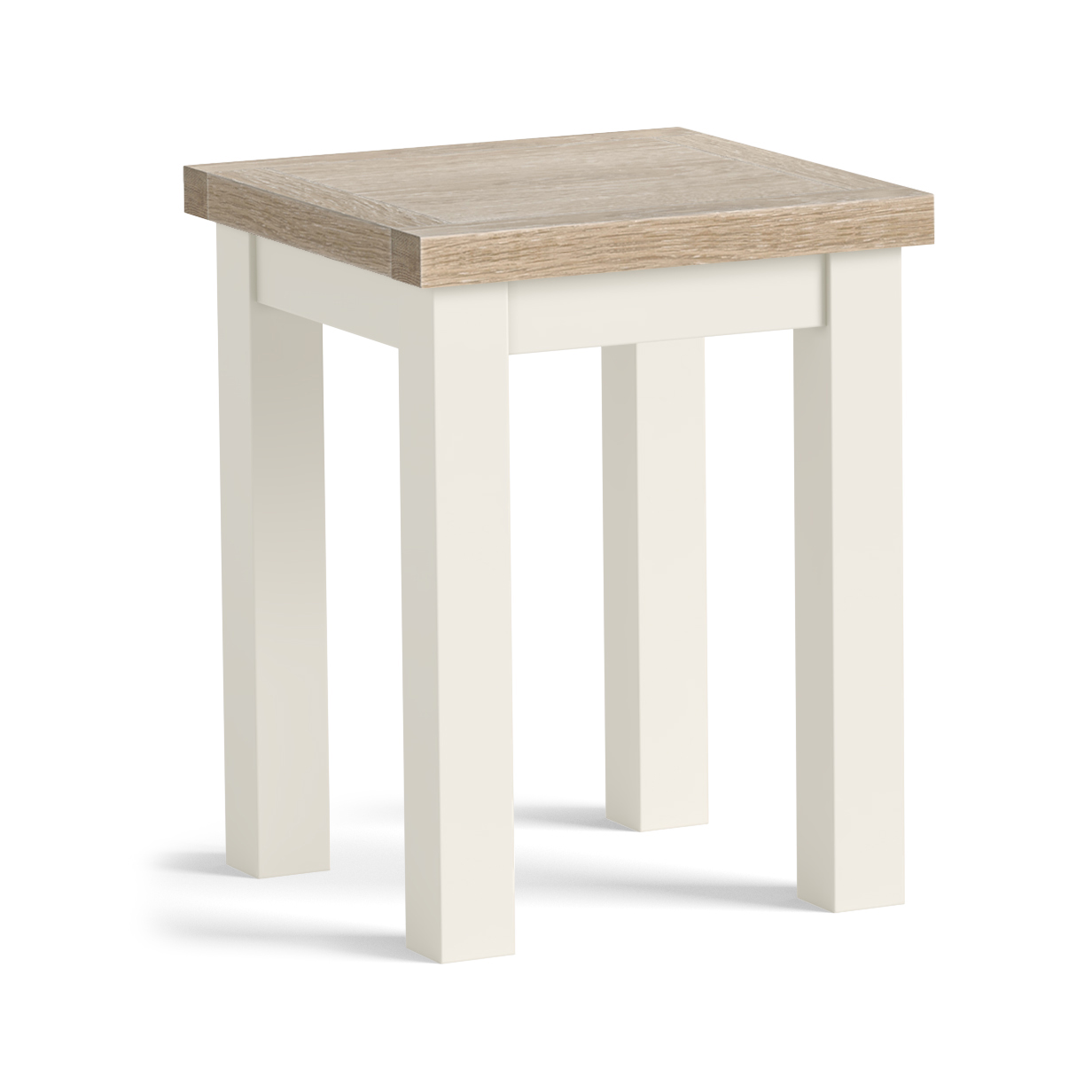 Derwent Stone White Lamp Table
