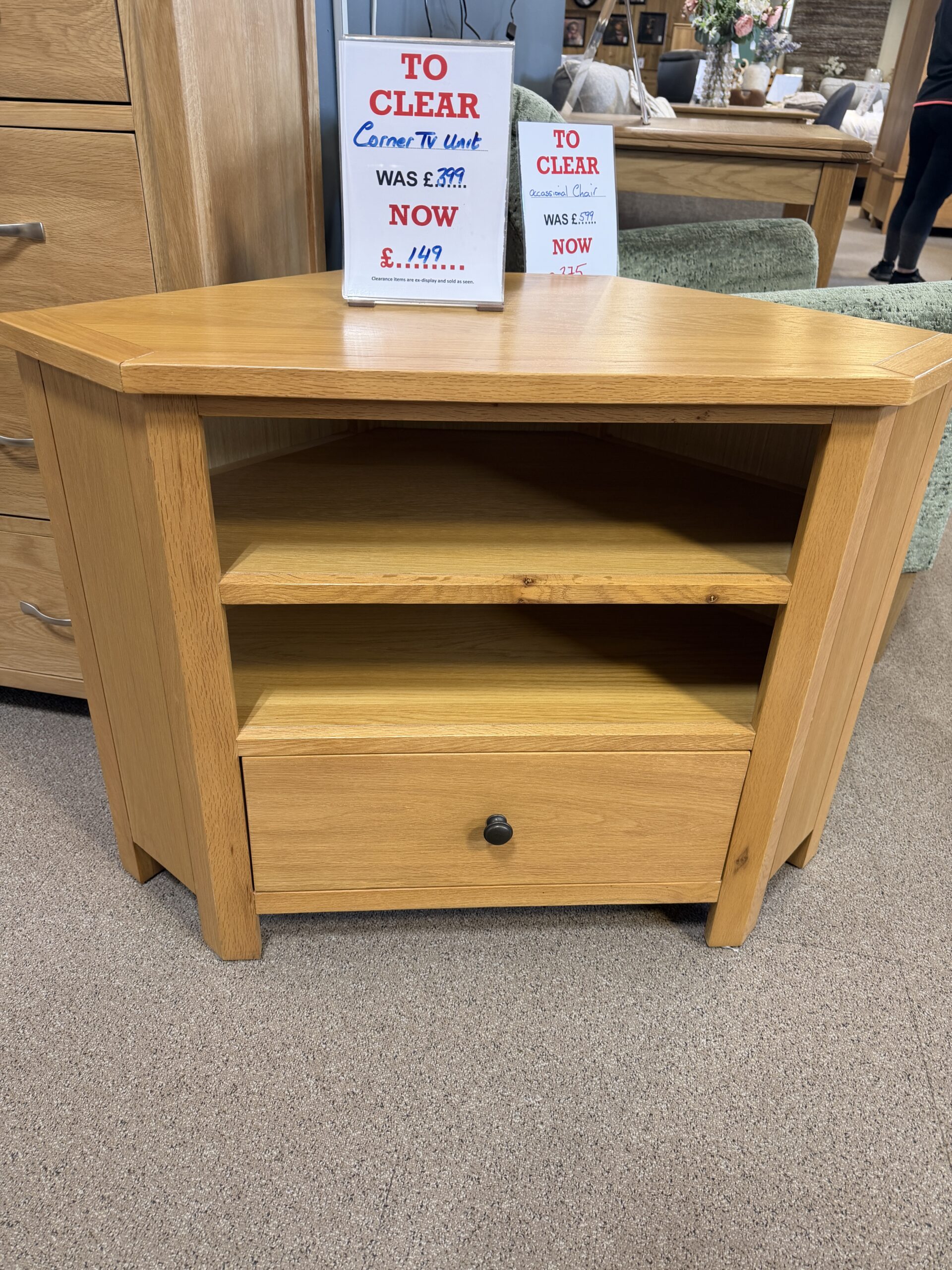 corner TV unit (Ex-Display)